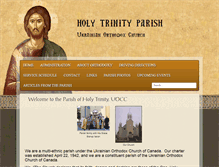 Tablet Screenshot of lethbridge-orthodox.org